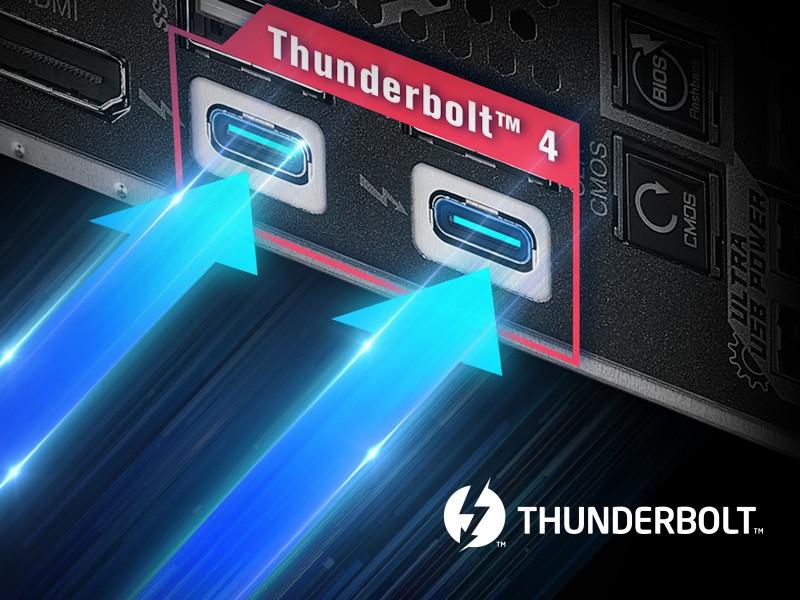 Thunderbolt™ 4/USB4 Type-C